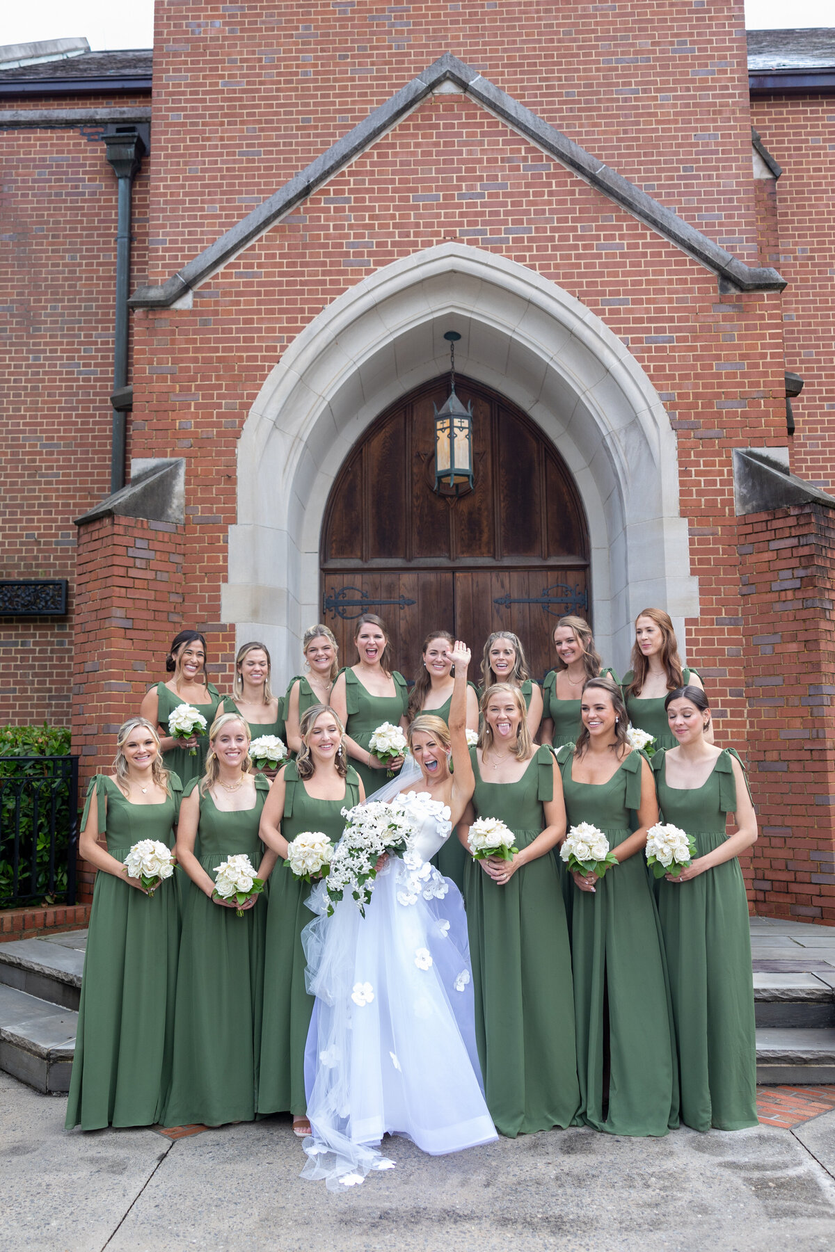 Bridesmaids at Northside Church Atlanta