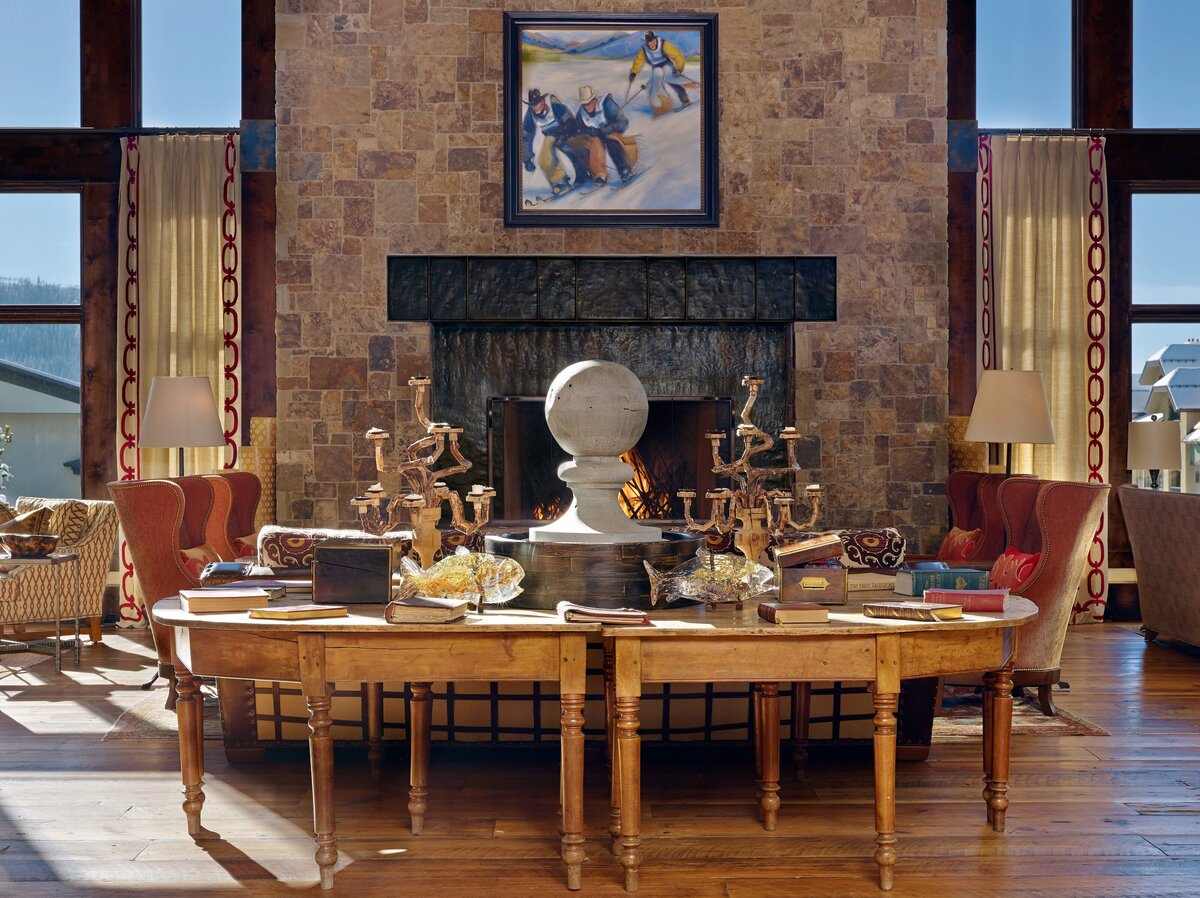JBanks Design Group-One Steamboat Place-Lounge Detail