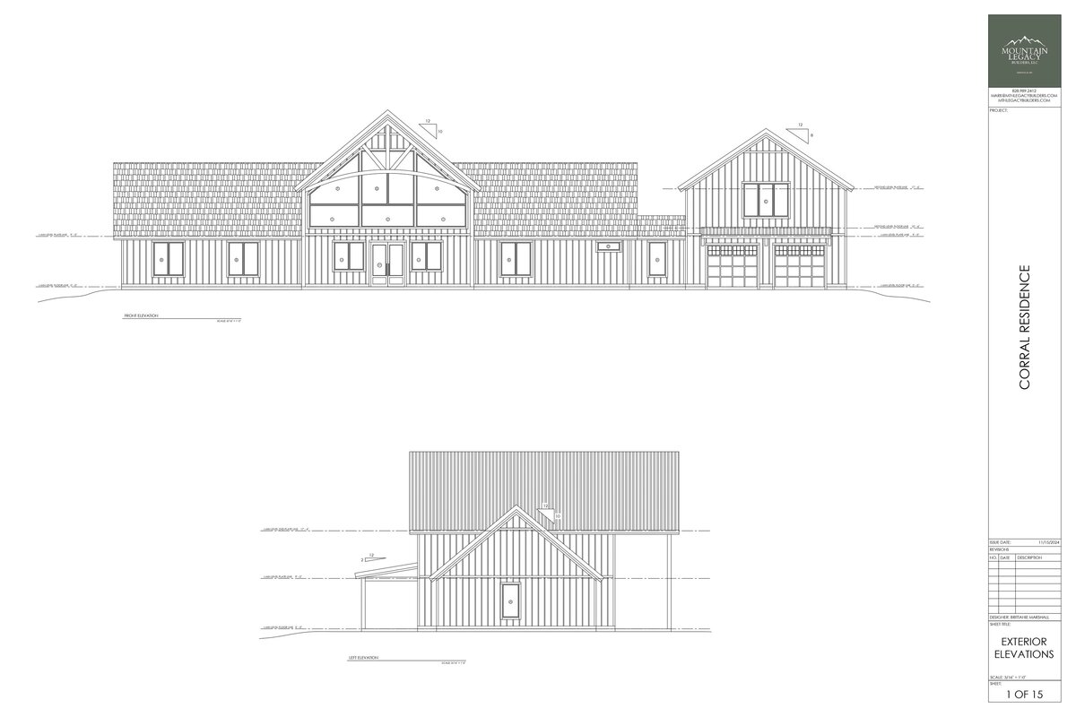 New construction custom home in Asheville, NC