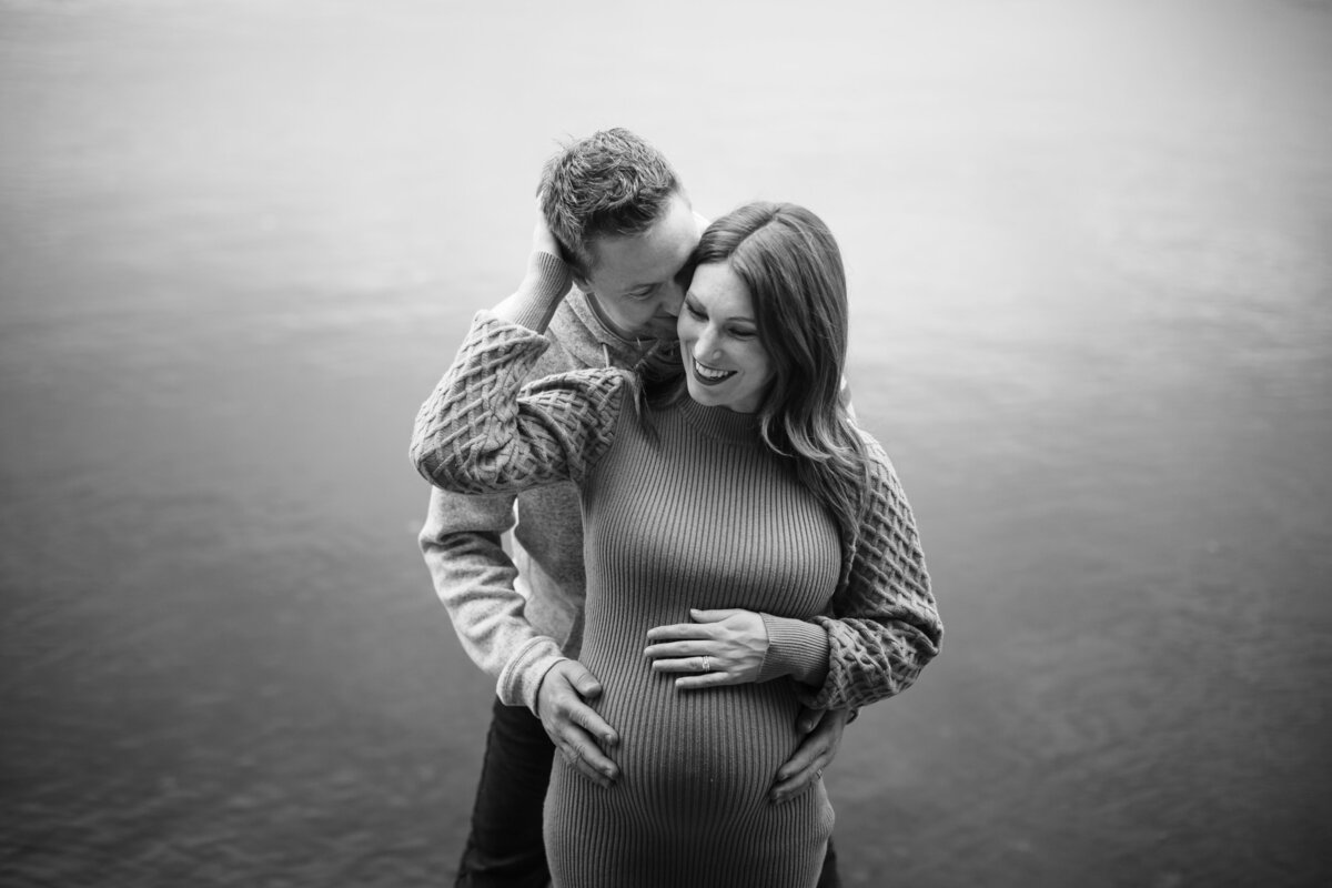 trout lake maternity session 