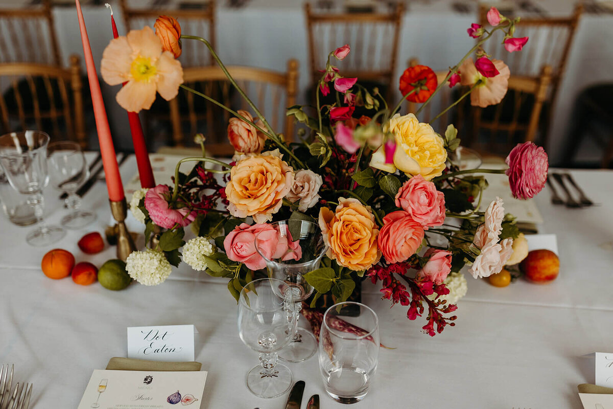 colourful flowers st giles house dorset florist29