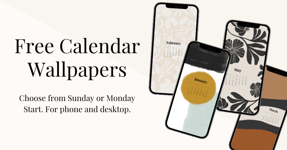 Free Digital Calendar Wallpapers