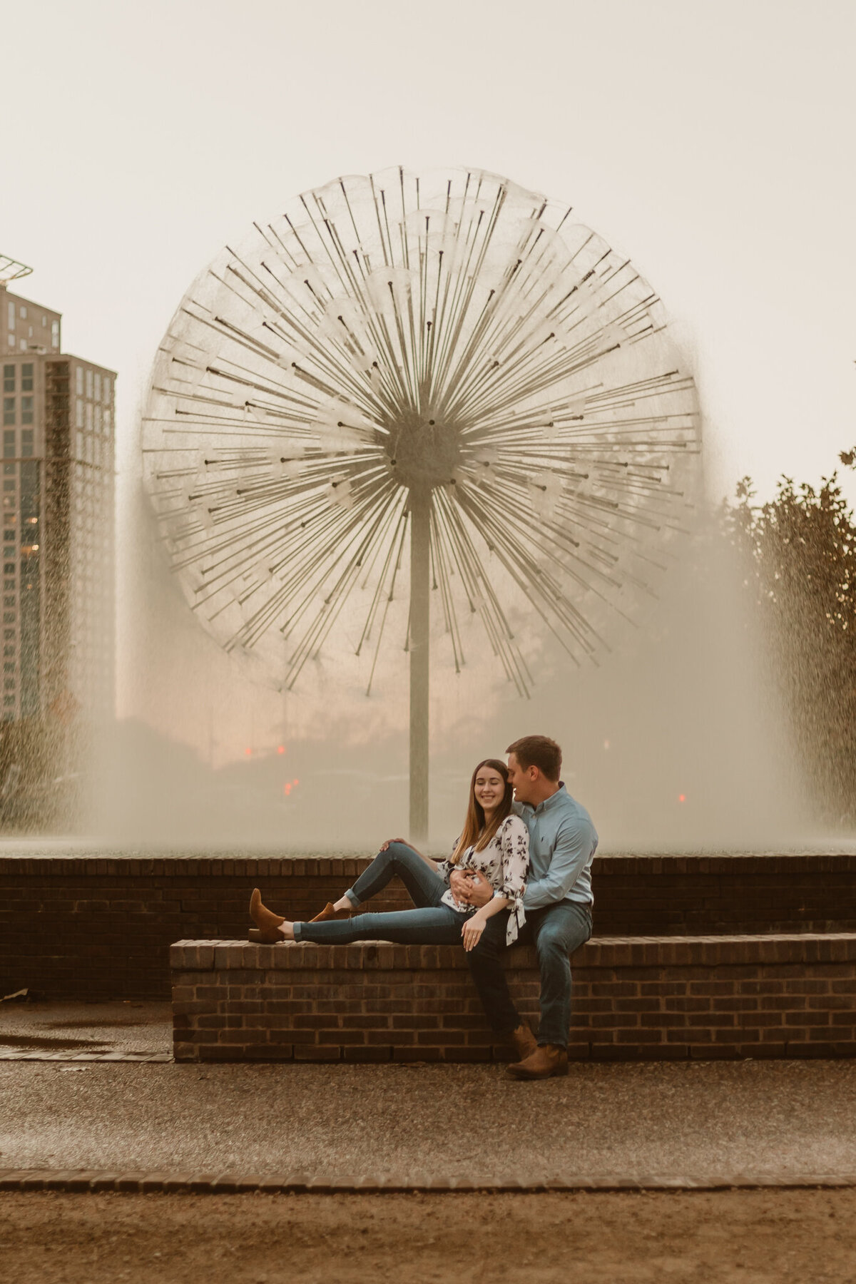 Criag and Emily -ShutterUp Photography- houston texas - Dandelion fountain- Downtown houston_-98