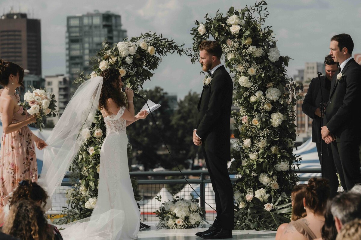 Le Belvédère, Montréal - Cérémonie de mariage