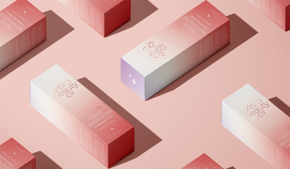 Prism Beauty Co. Packaging Design