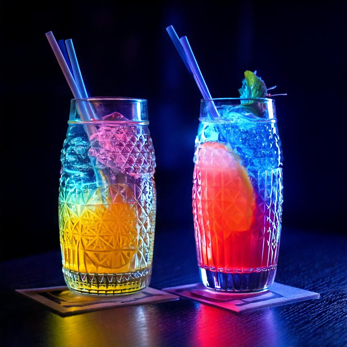 Firefly neon bar drinks 33468