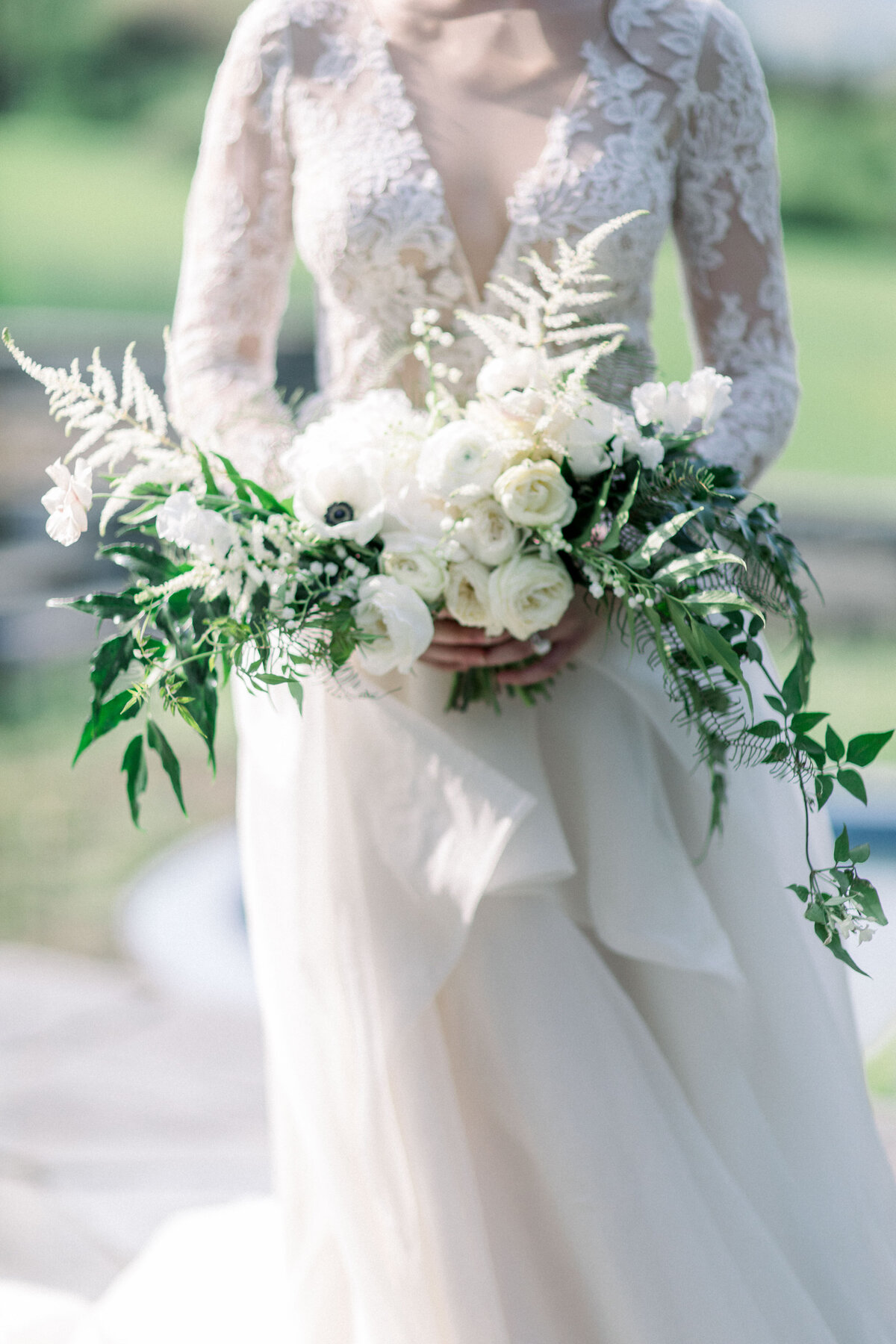 Classic White Bridal Bouquet