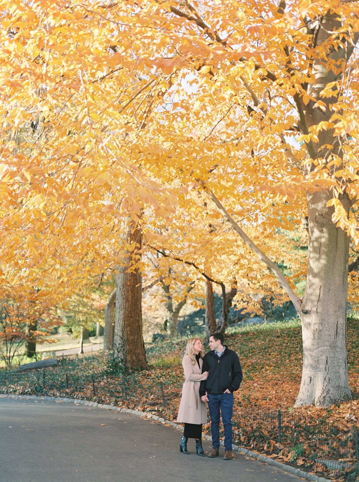 L B P _ Courtney & Mark _ NYC Engagement Session _ NYC Wedding Photographer _ Central Park Engagement Session-78