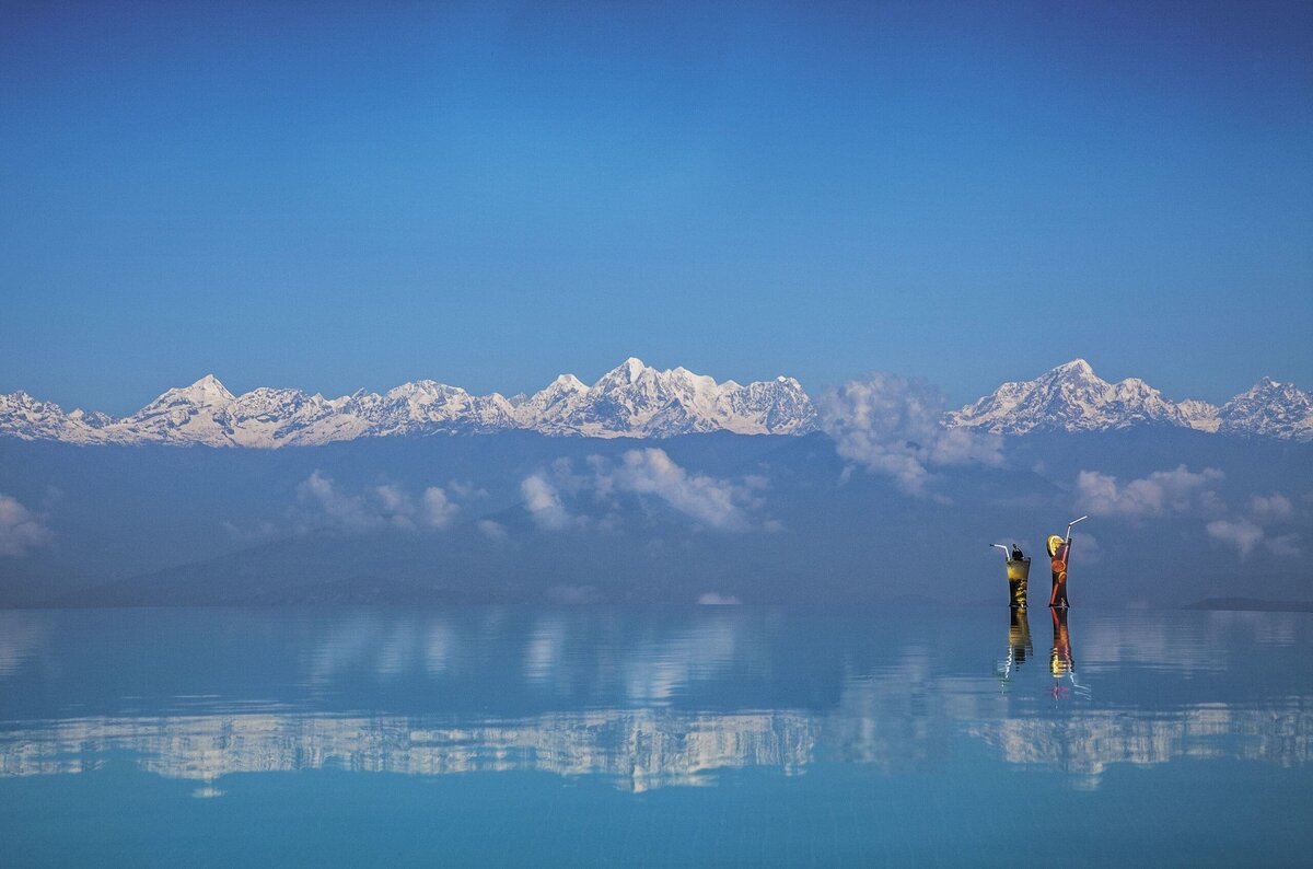 Waterstone - Platinum By Trans India- Nepal - Luxury Destination Management Company - Infinity-Pool