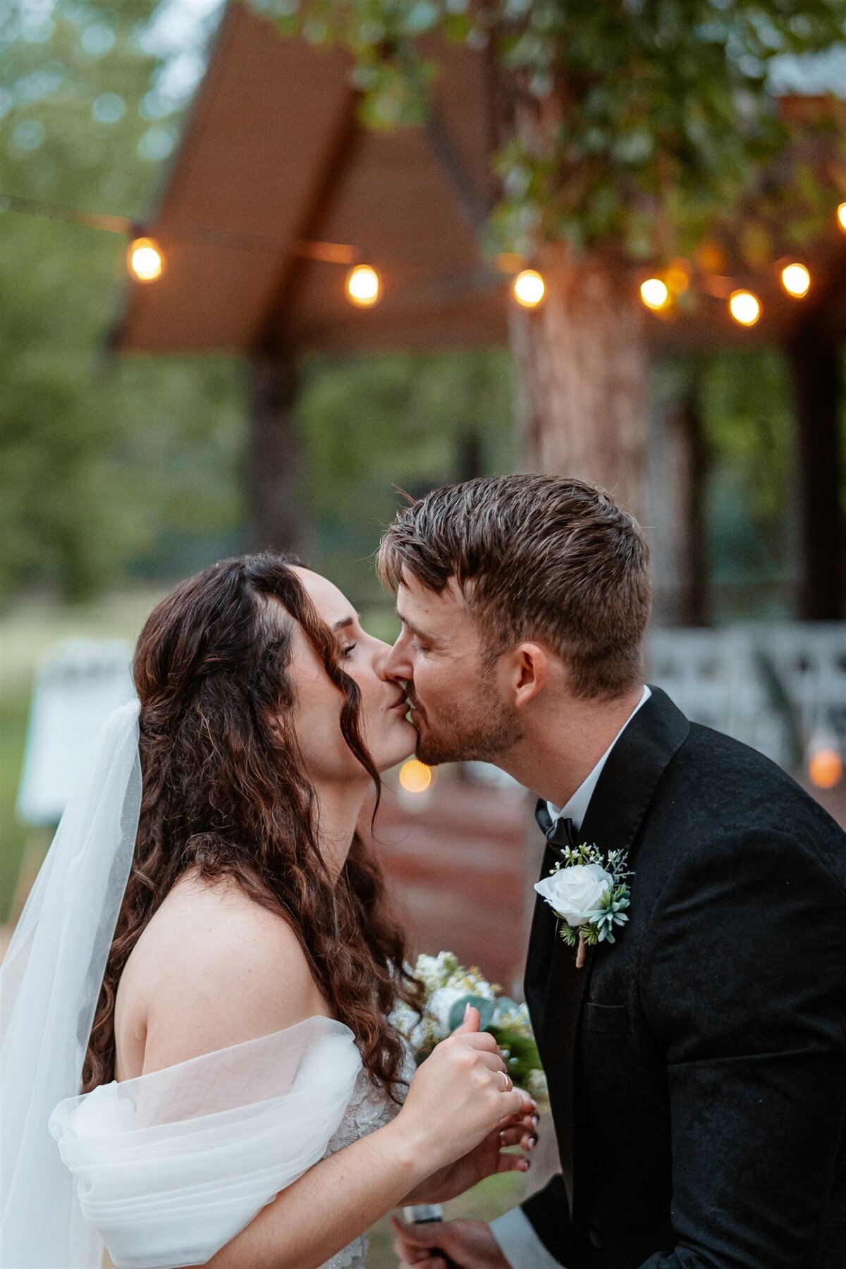 A heartfelt capture of the newlyweds' love and joy, immortalized in a stunning wedding photoshoot.