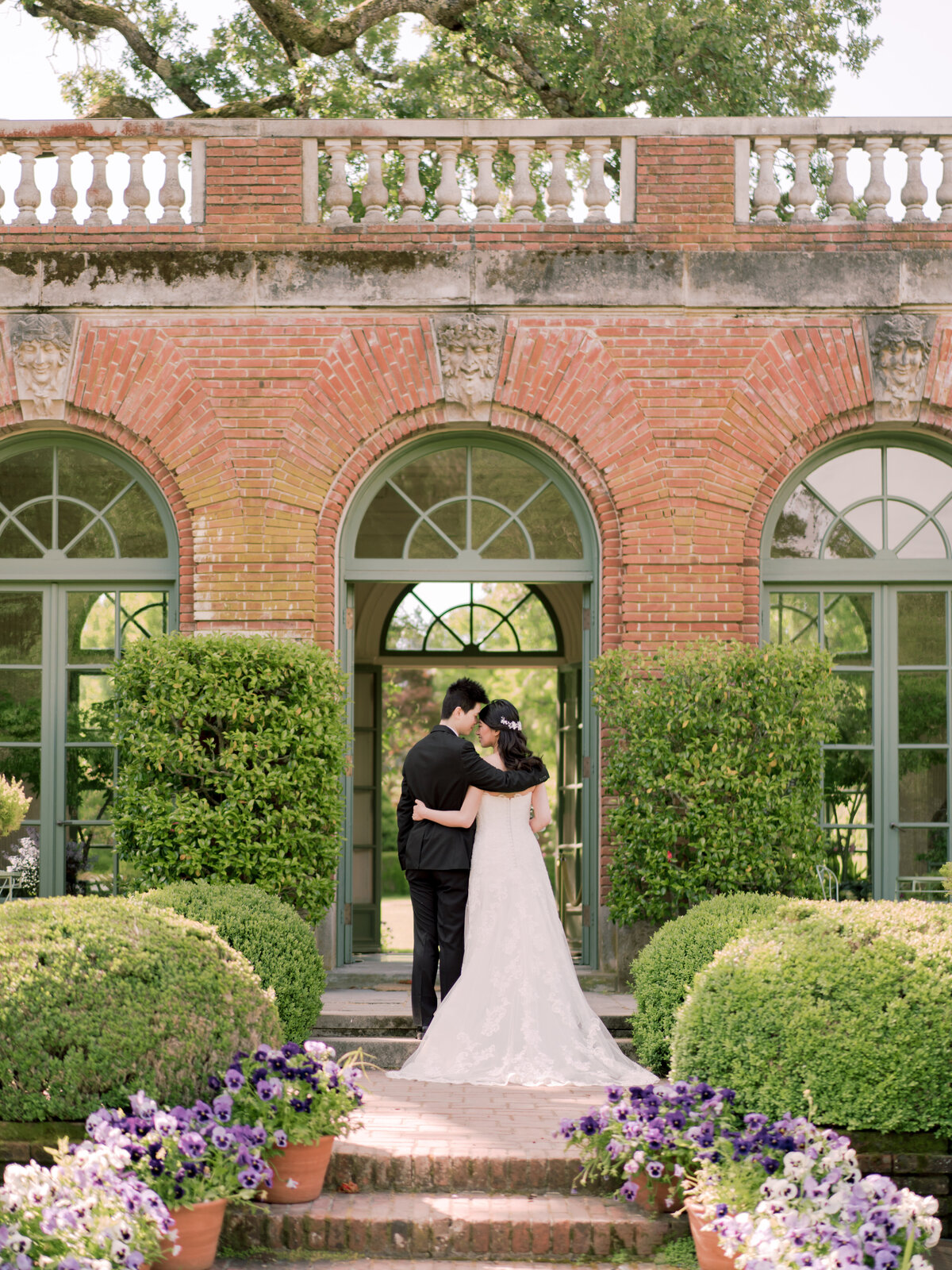 Elaine + Ming Filoli Historic House and Garden Wedding Cassie Valente Photography 0020
