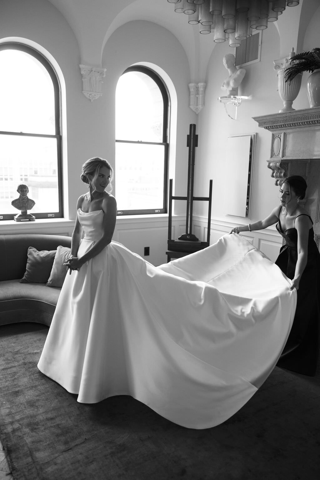 Classical summer wedding in Washington DCM&P-19