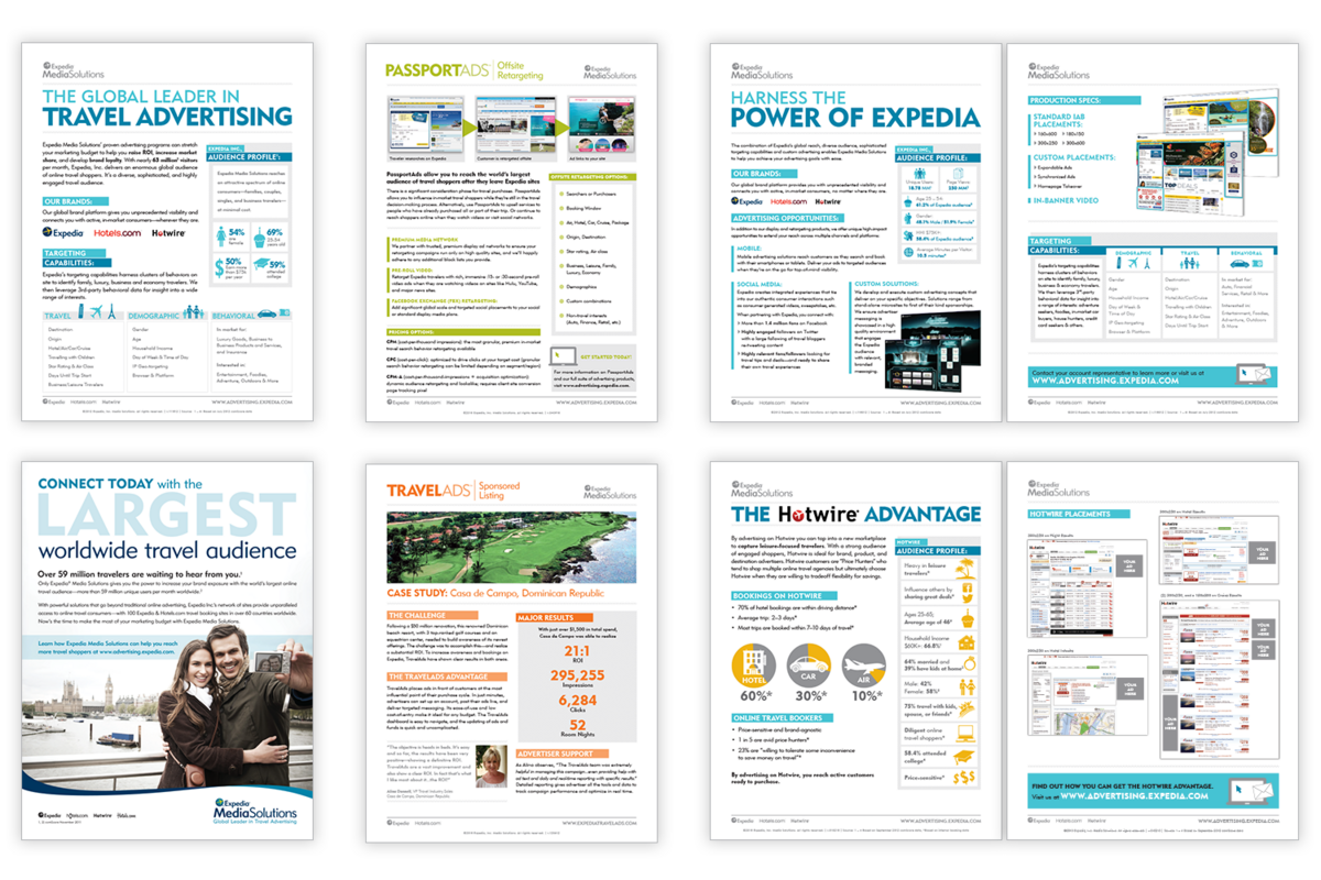 Expedia | Travel | Flyers | Graphic Designer | Van Curen Creative