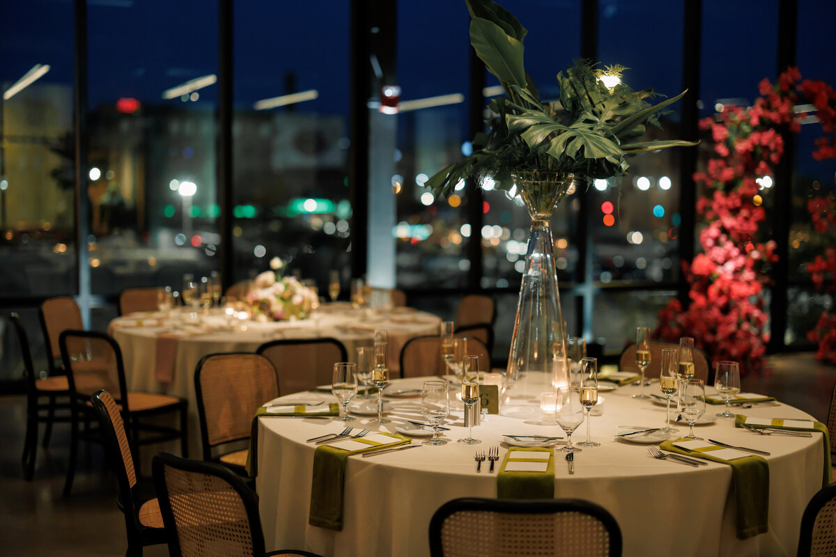 bold color block wedding gather at deer district milwaukee -72