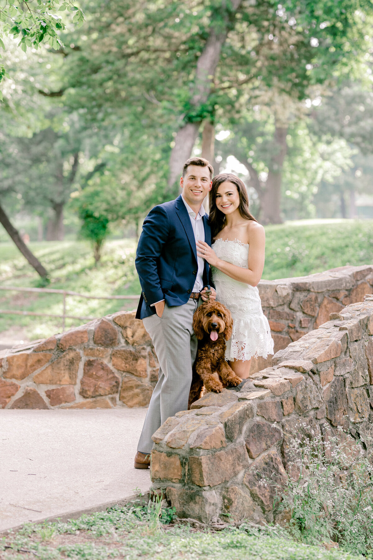 Samantha & Luke's Reverchon Park Engagement Session | Dallas Wedding Photographer | Sami Kathryn Photography-15