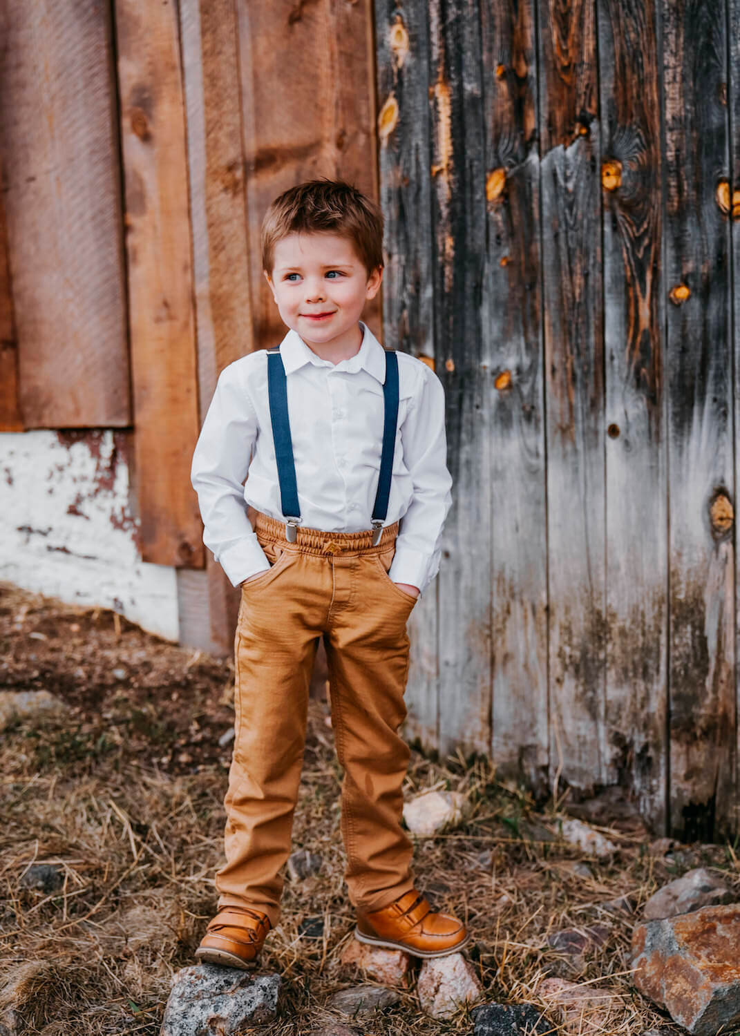 denver family photography - little boy smiling