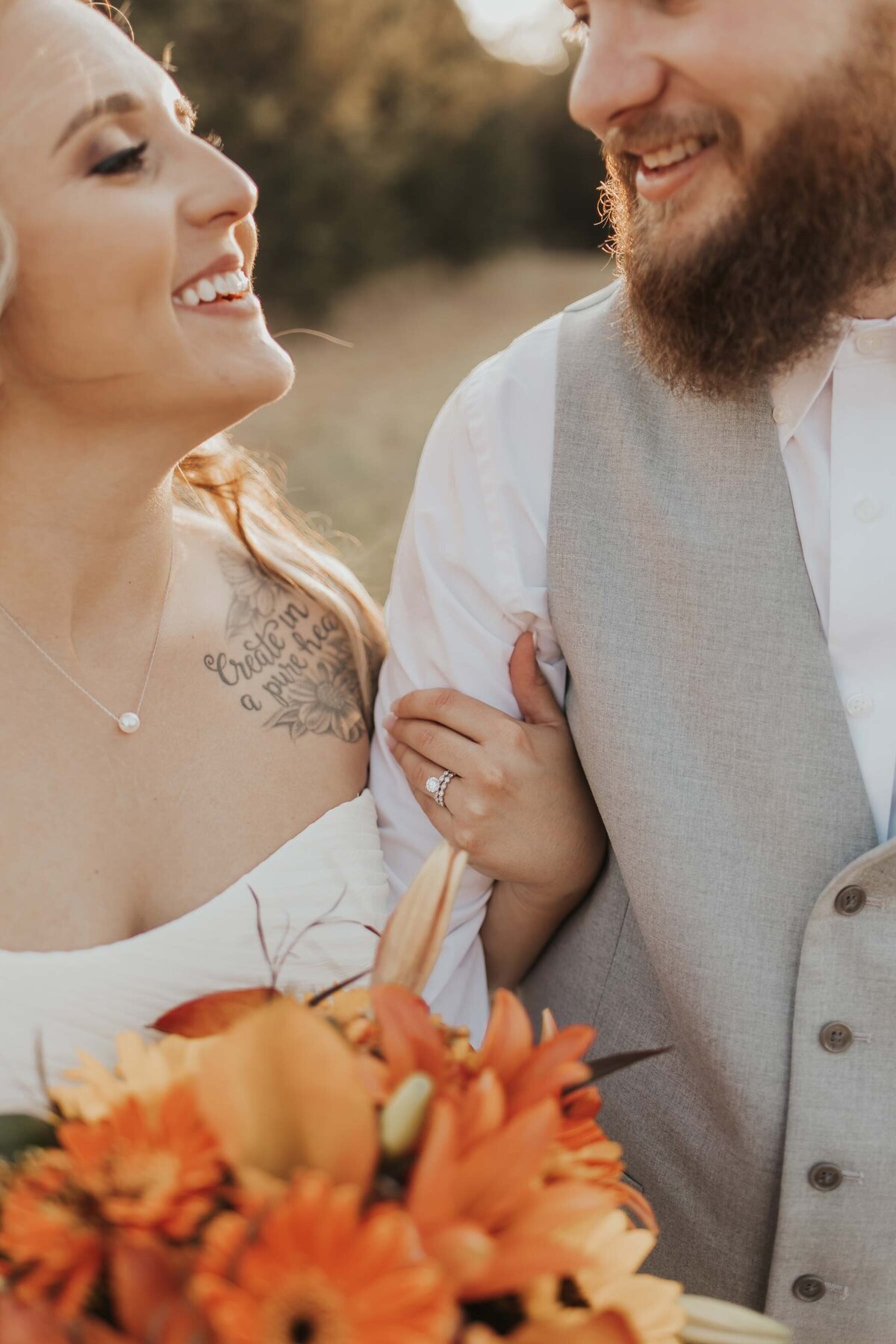 fall-wedding-bride-groom-smiling