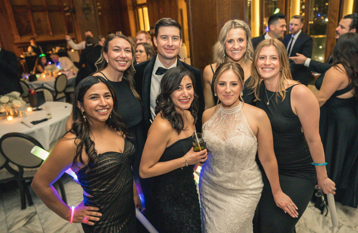 fall - chicago - athletic - association - wedding - chicago