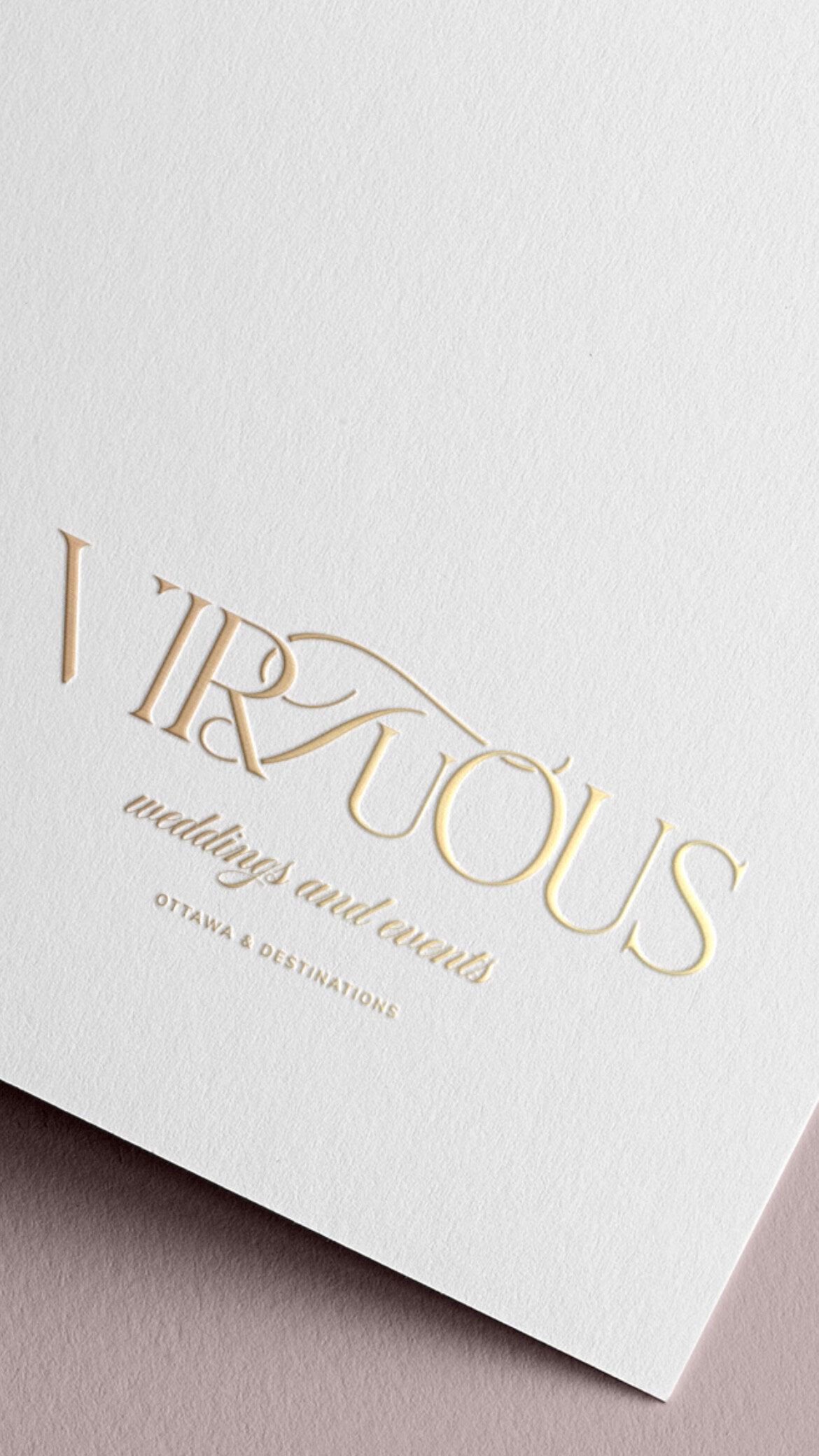 Luxury Wedding Planner Branding Design