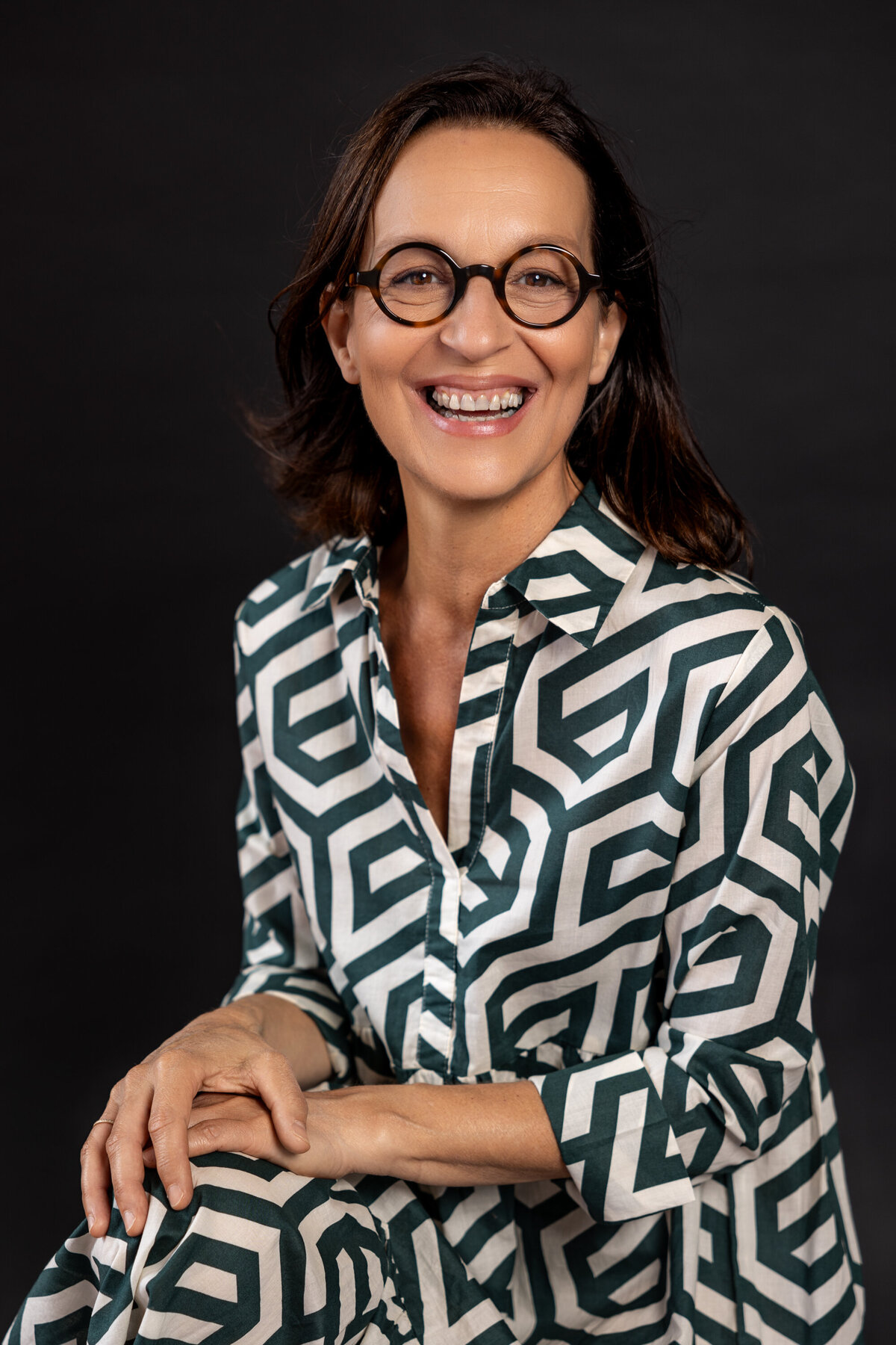 Portrait de femme au Studio Émeraude Montréal