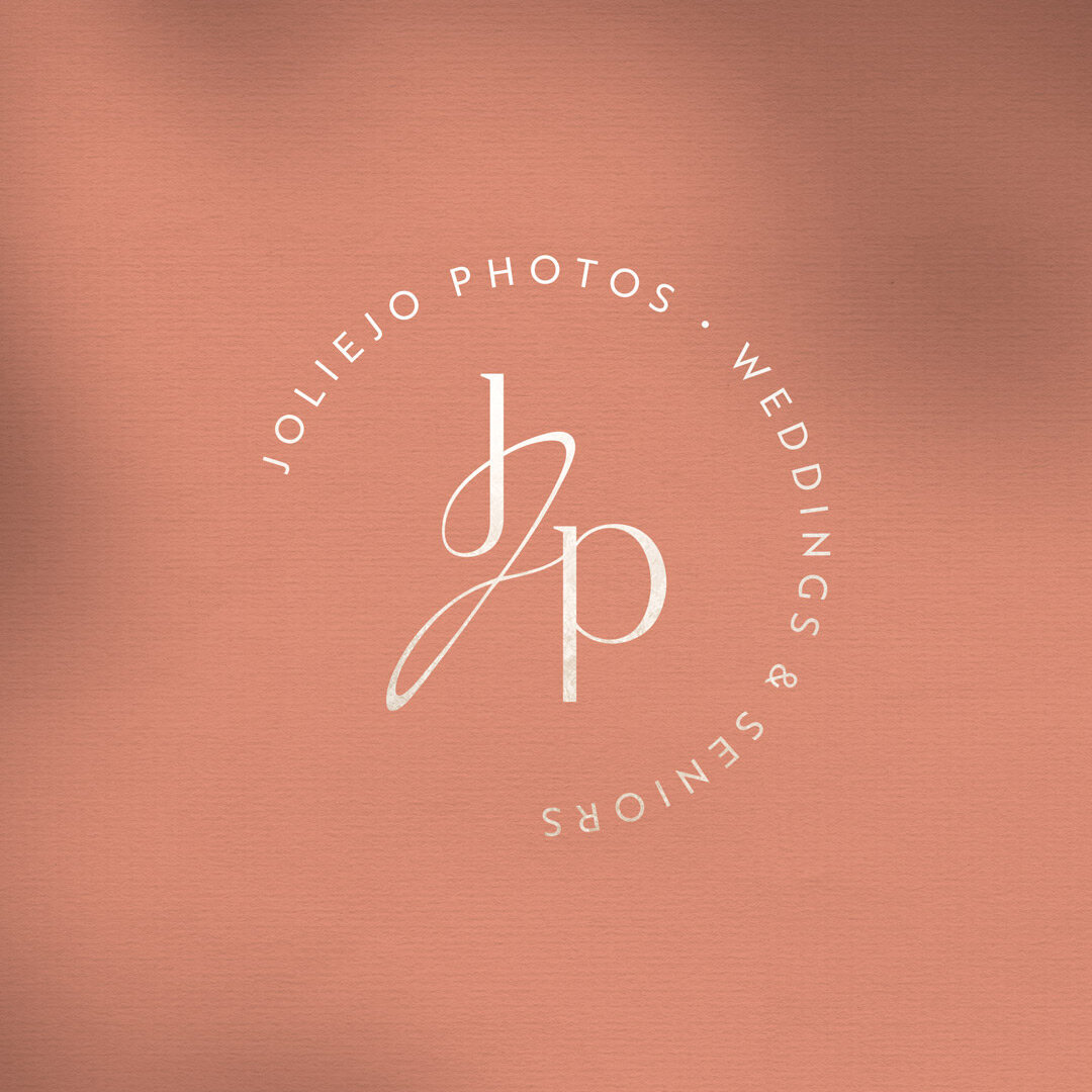 luxury monogram logo for photographer