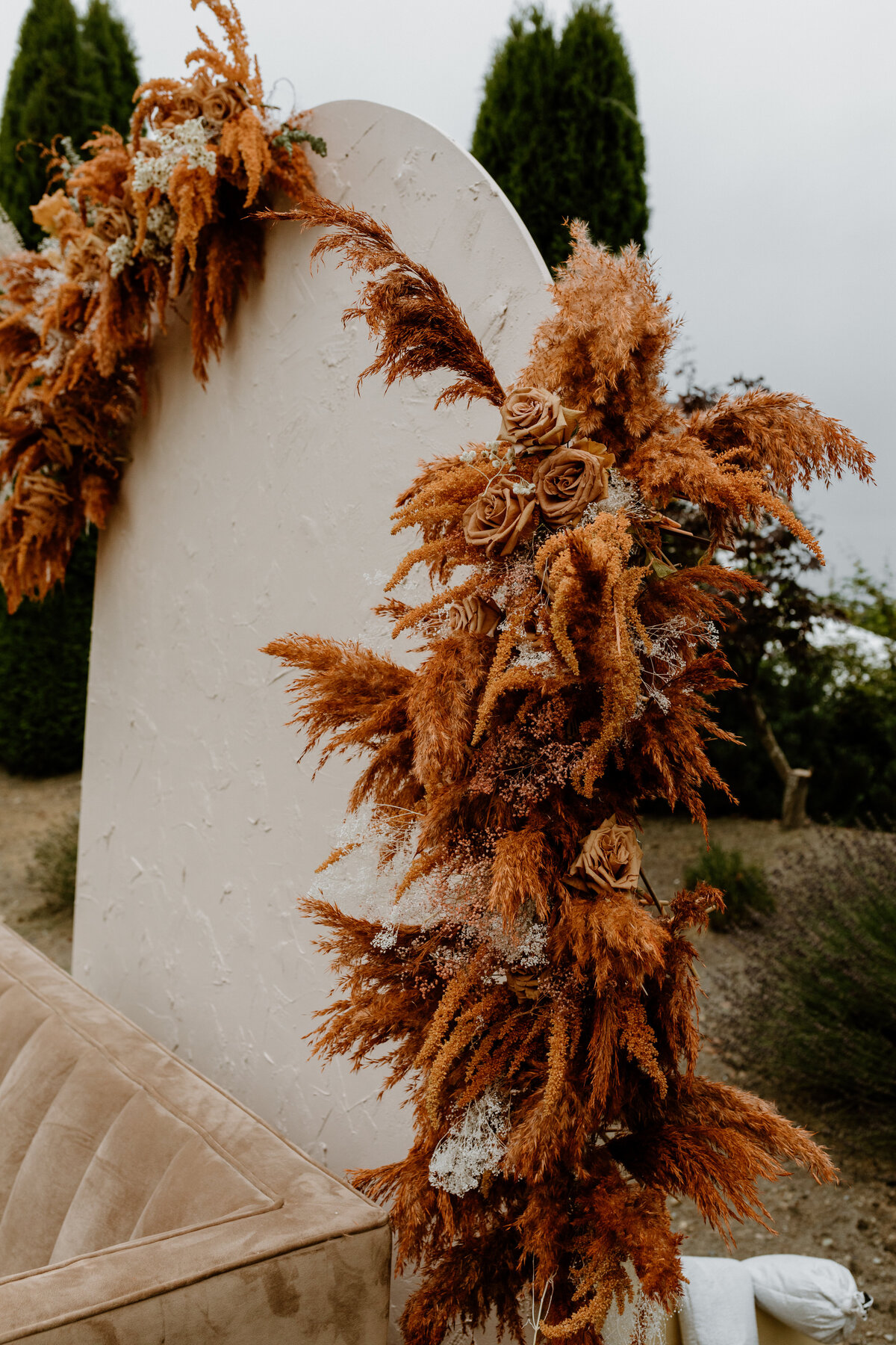 Wedding floral decor 