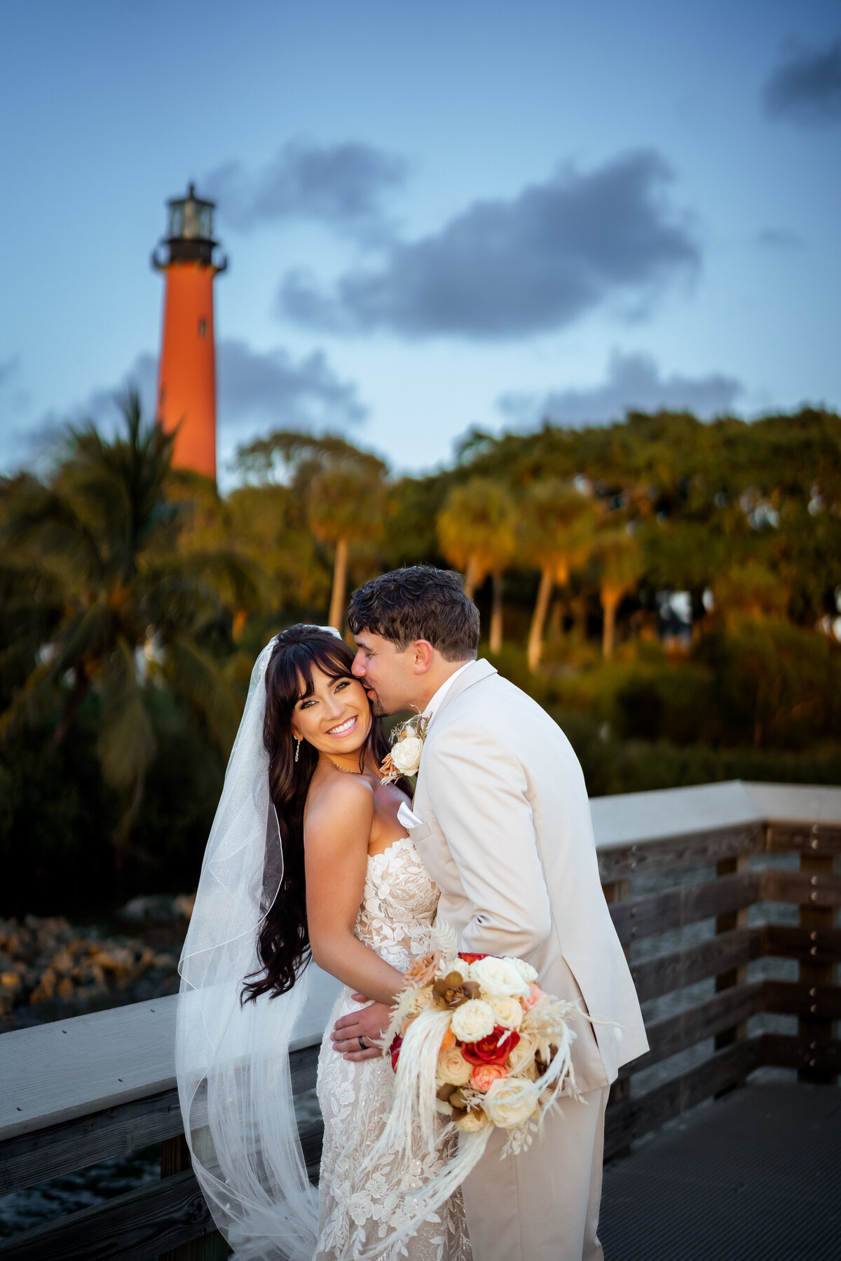 Jupiter Lighthouse wedding