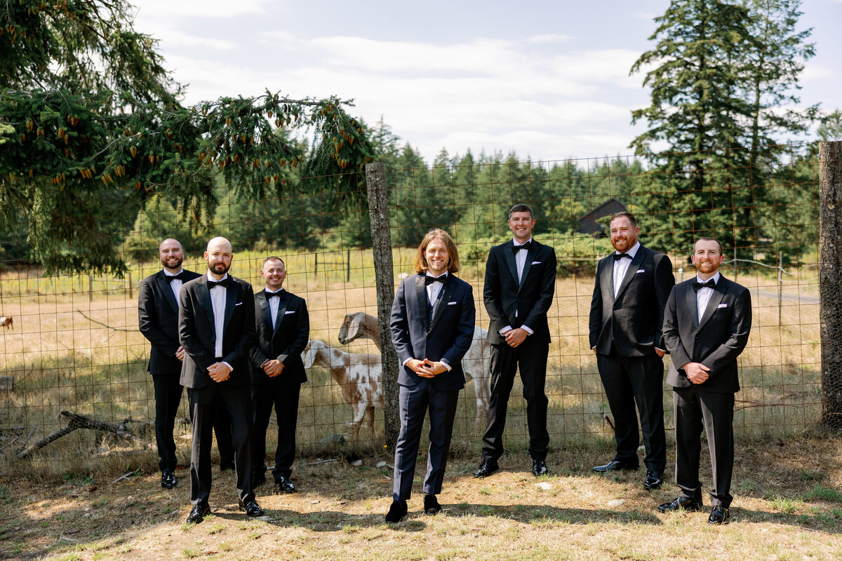 Saltwater Farm San Juan Island Wedding