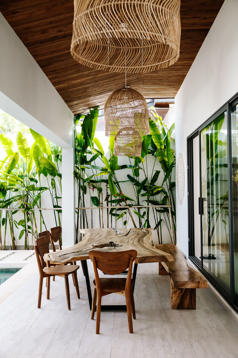 Discover Casa Orientale. a beautiful Balinese-style villa, surrounded by lush vegetation, near Mae Nam in Koh Samui Thailand.
