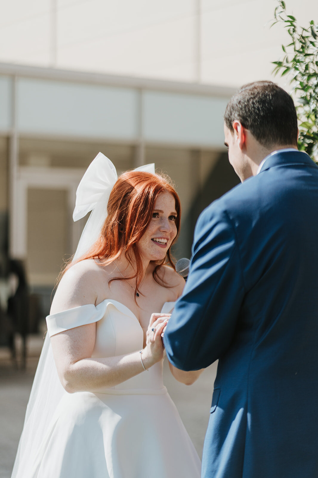 Bride with Bow