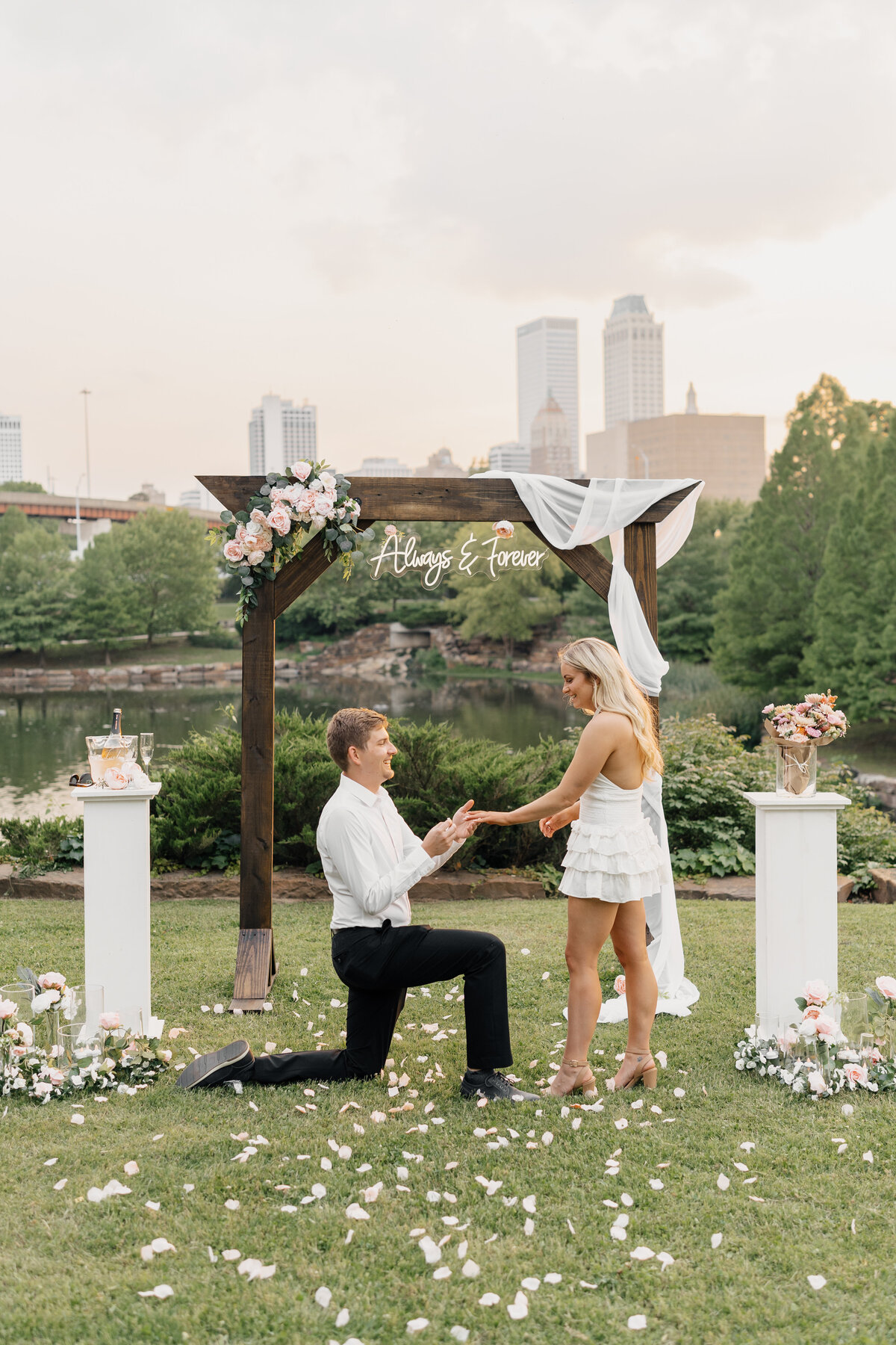 Tulsa Engagement Photos | Oklahoma + Destination Wedding Photographer | Madelyn Price Photos - Tulsa Wedding Photographer