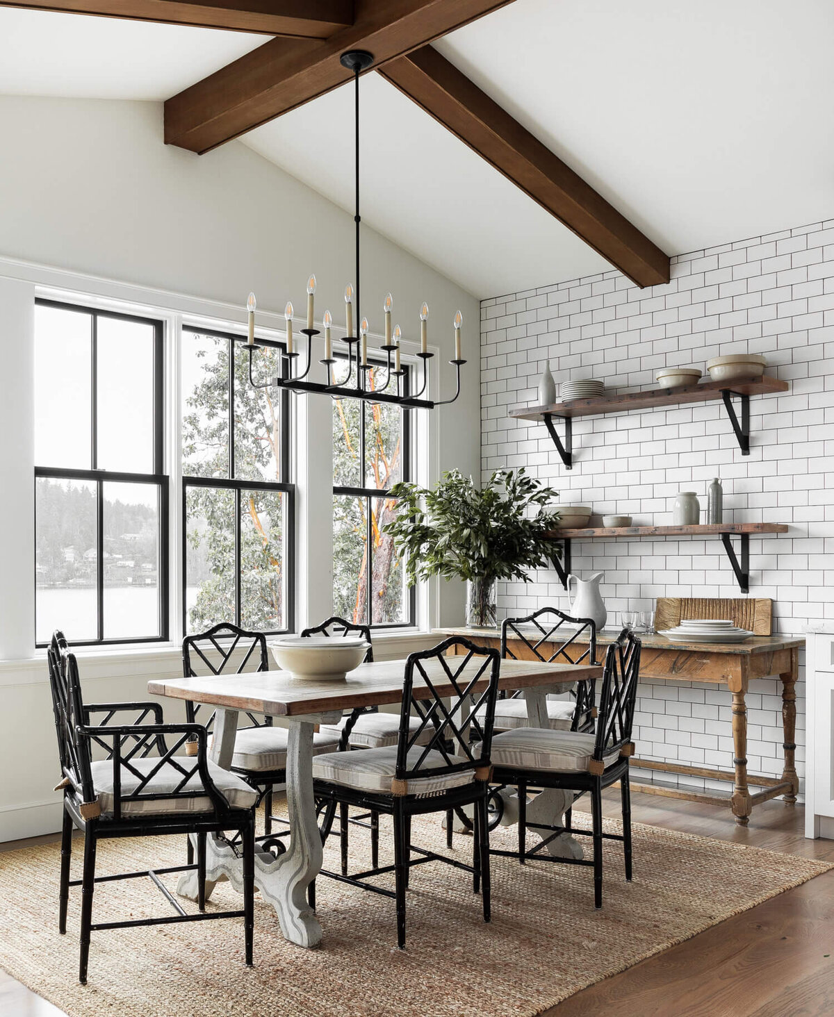 Subway-tile-living-room-high-ceiling