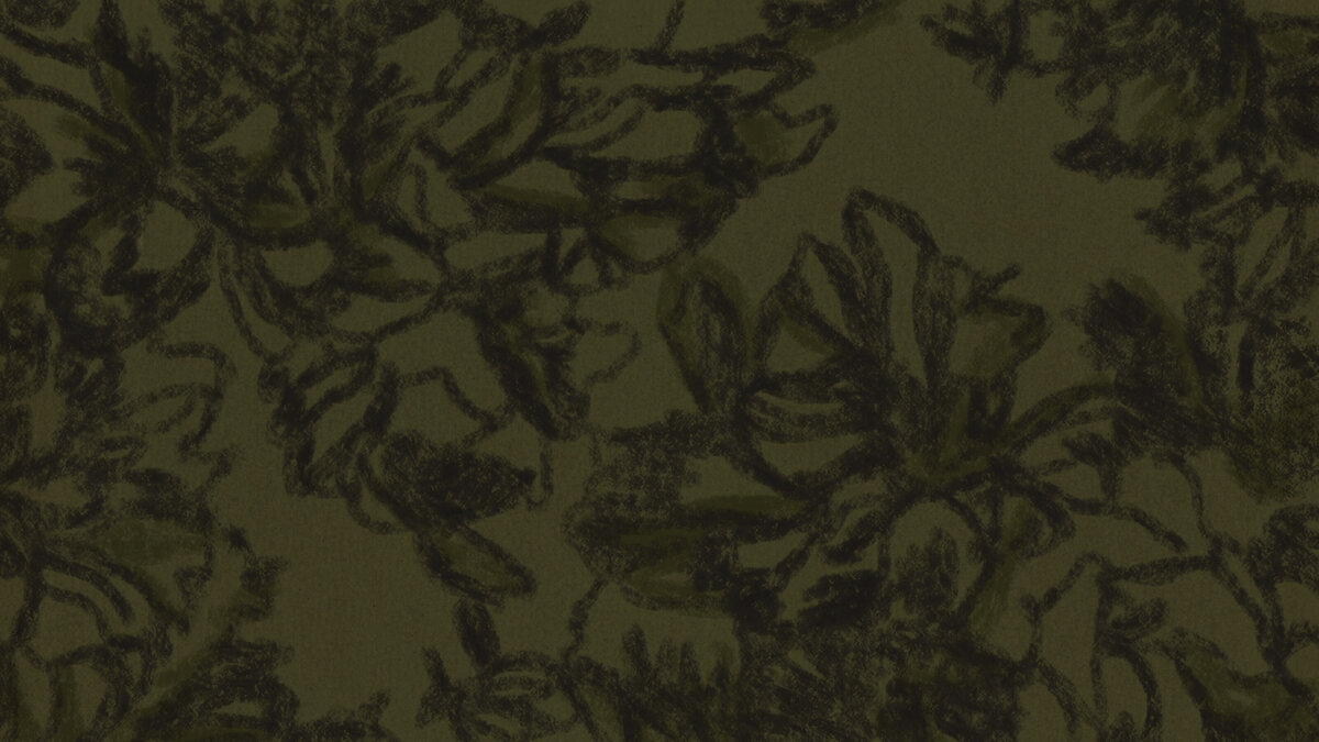 Fallon Stovall green and black brand texture