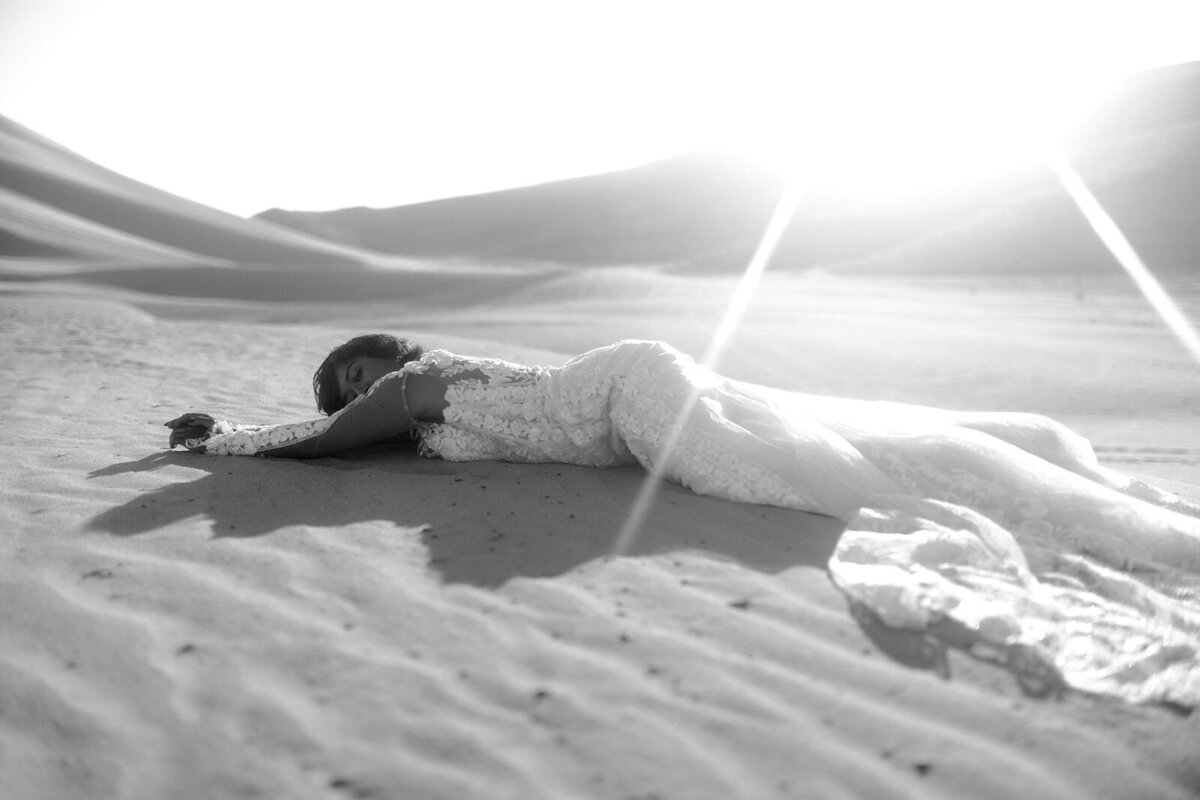 Daisy Randy Fenoli Bridals Reno Nevada Sand Dunes Katherine Krakowski Lake Tahoe Reno Photographer 01