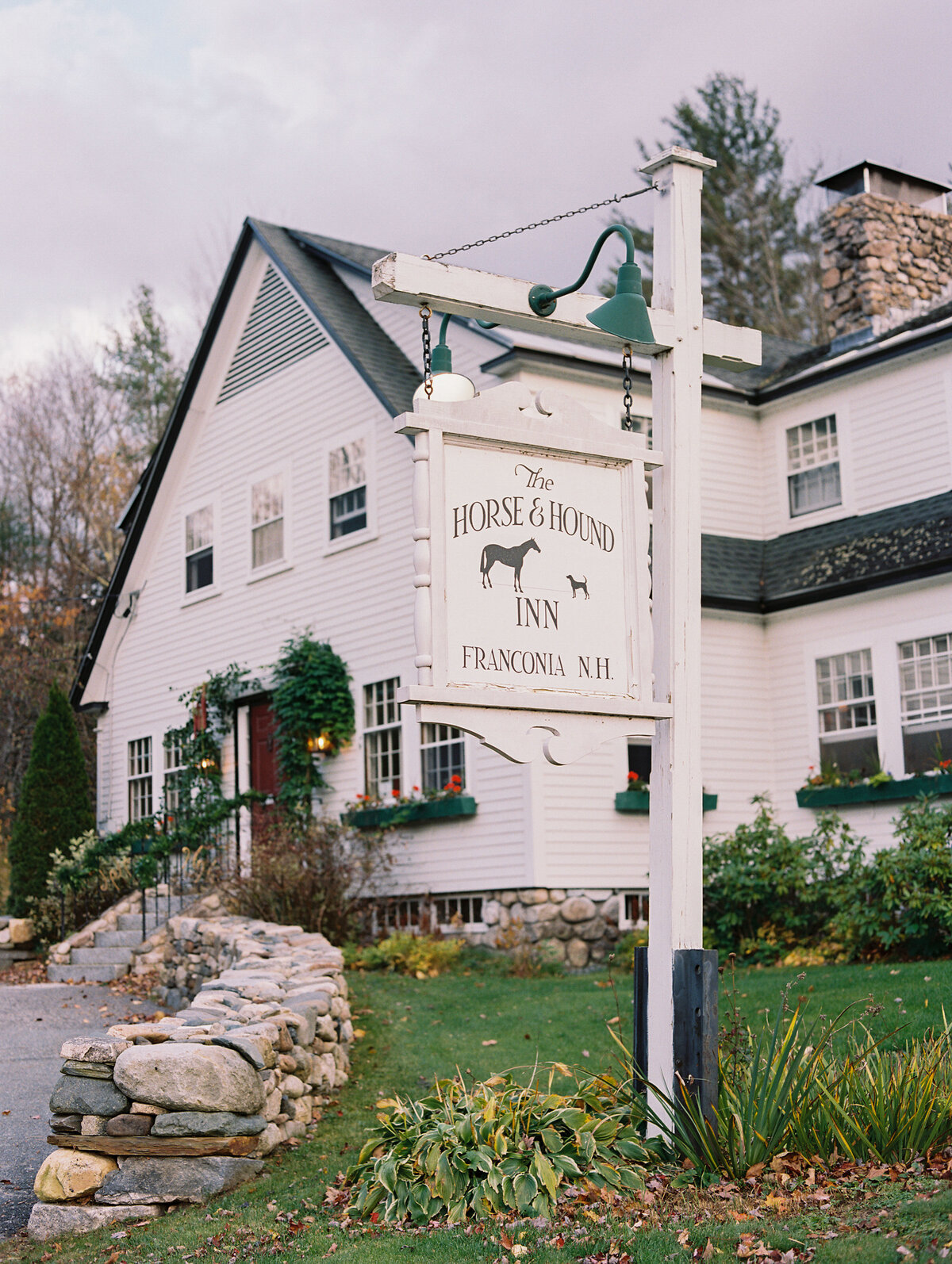 The Horse and Hound Inn, Franconia, New Hampshire.