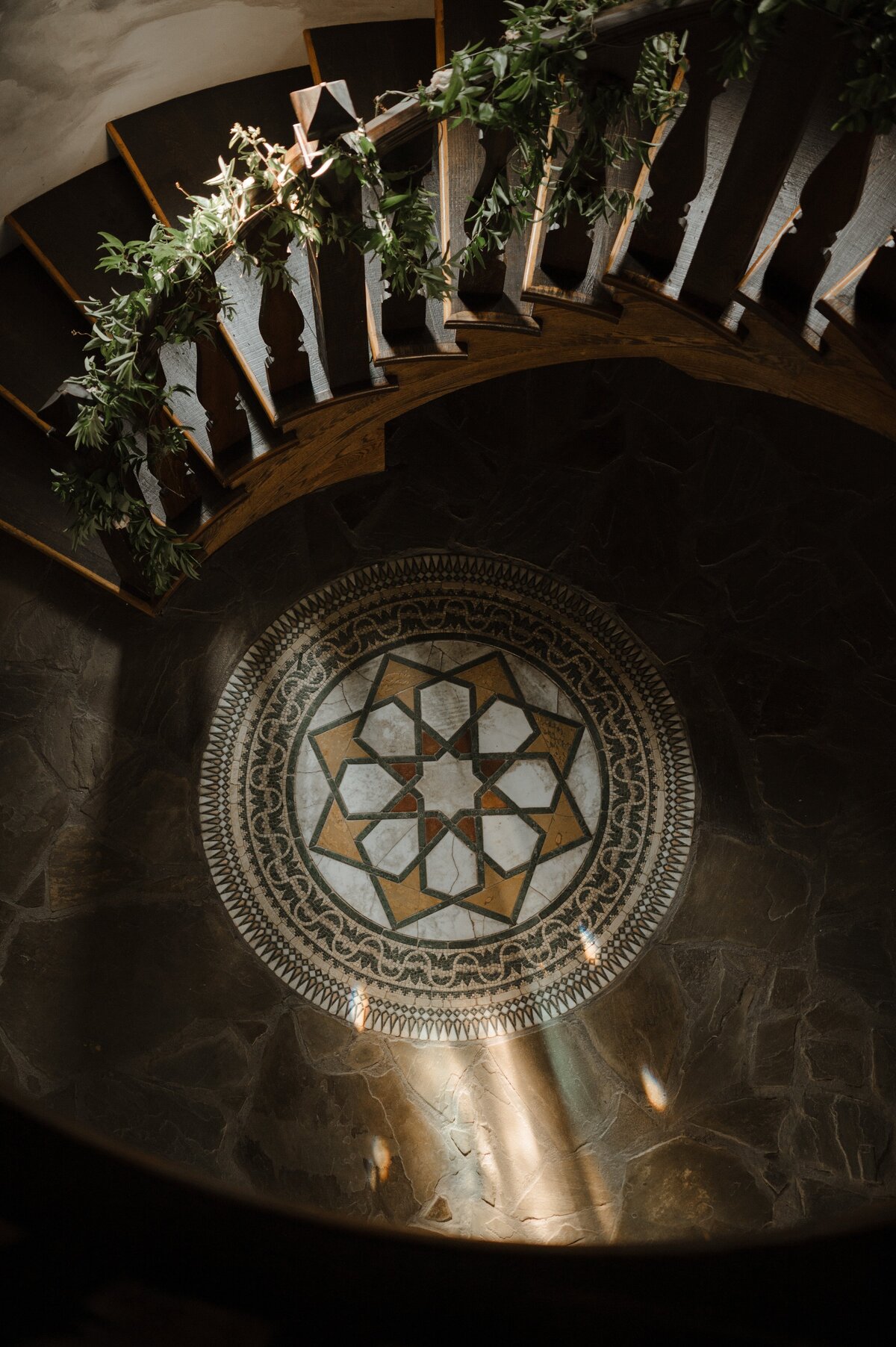 CAstle-ladyhawke-wedding-staircase