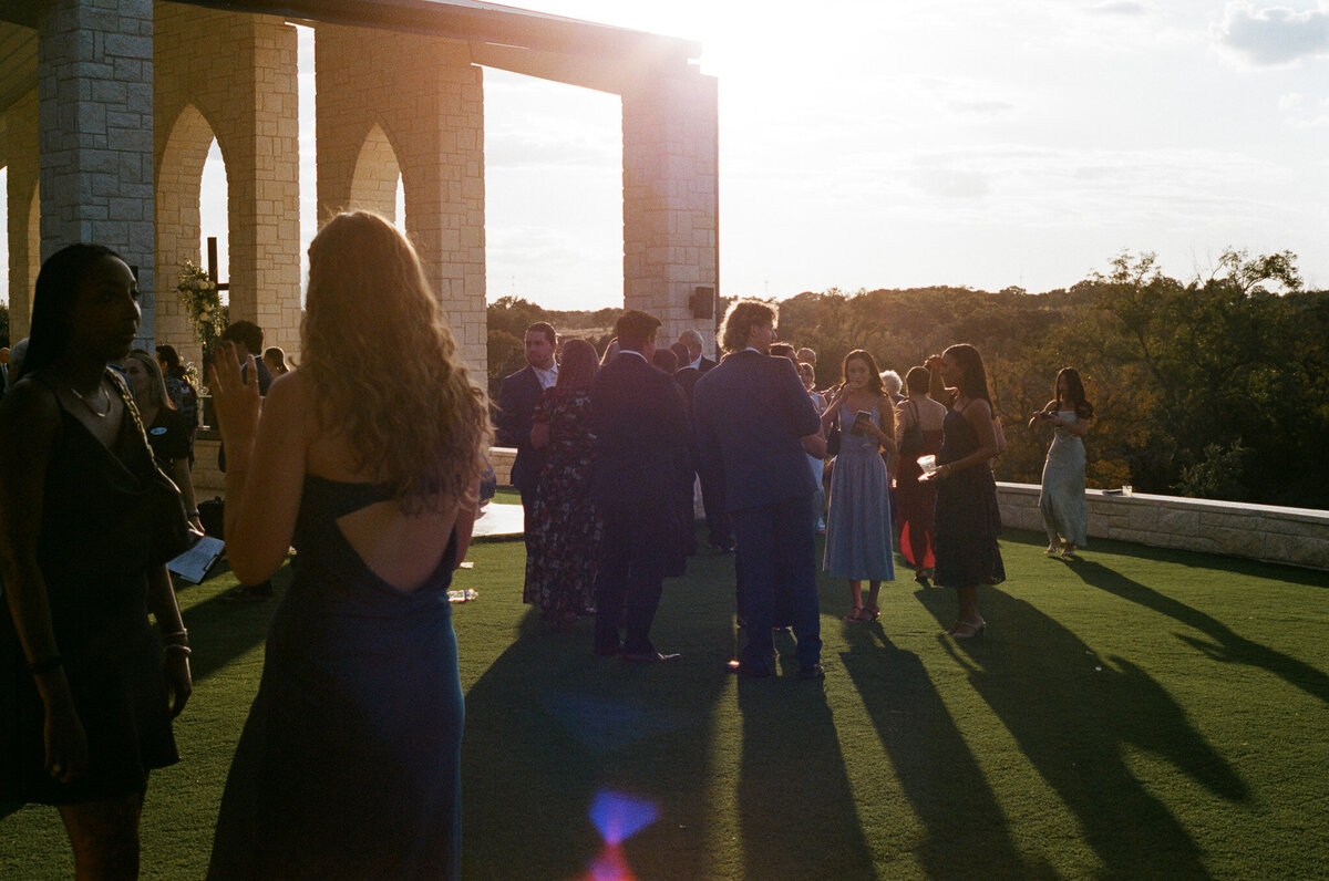 luxury wedding at Hill Country Bliss near Austin, TX by film wedding photographer