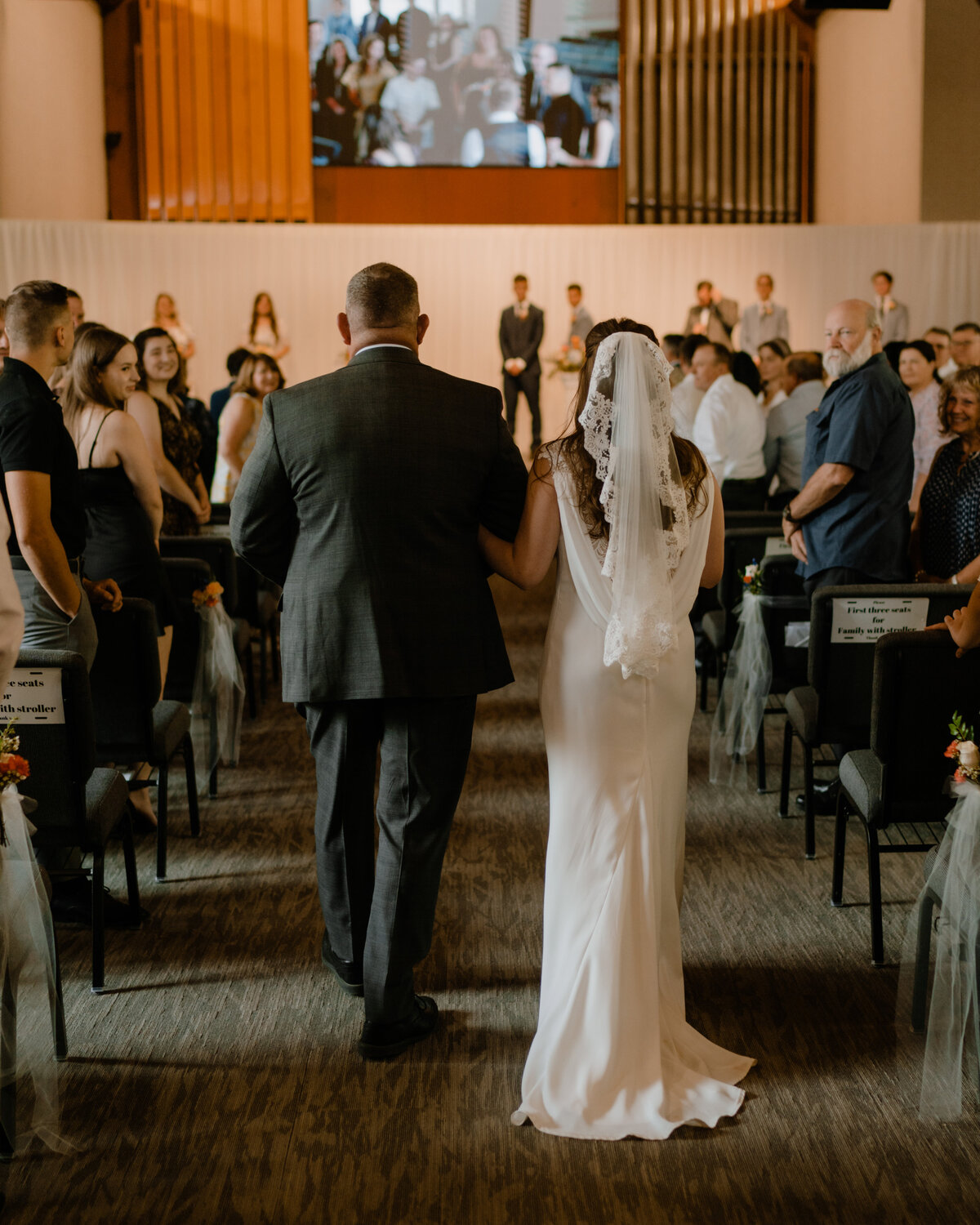 Authentic church wedding and elopement moments captured in Washington by Blair Voss, a passionate photographer dedicated to storytelling imagery.