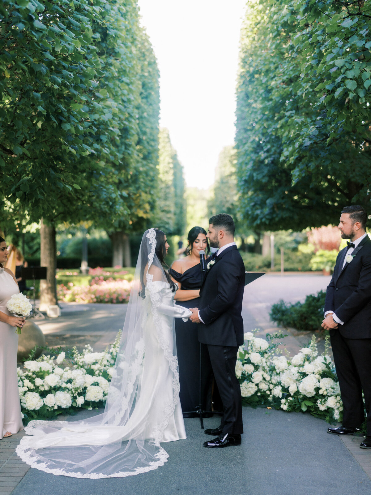Summer Chicago Botanic Gardens Wedding Highlights | Amarachi Ikeji Photography 100