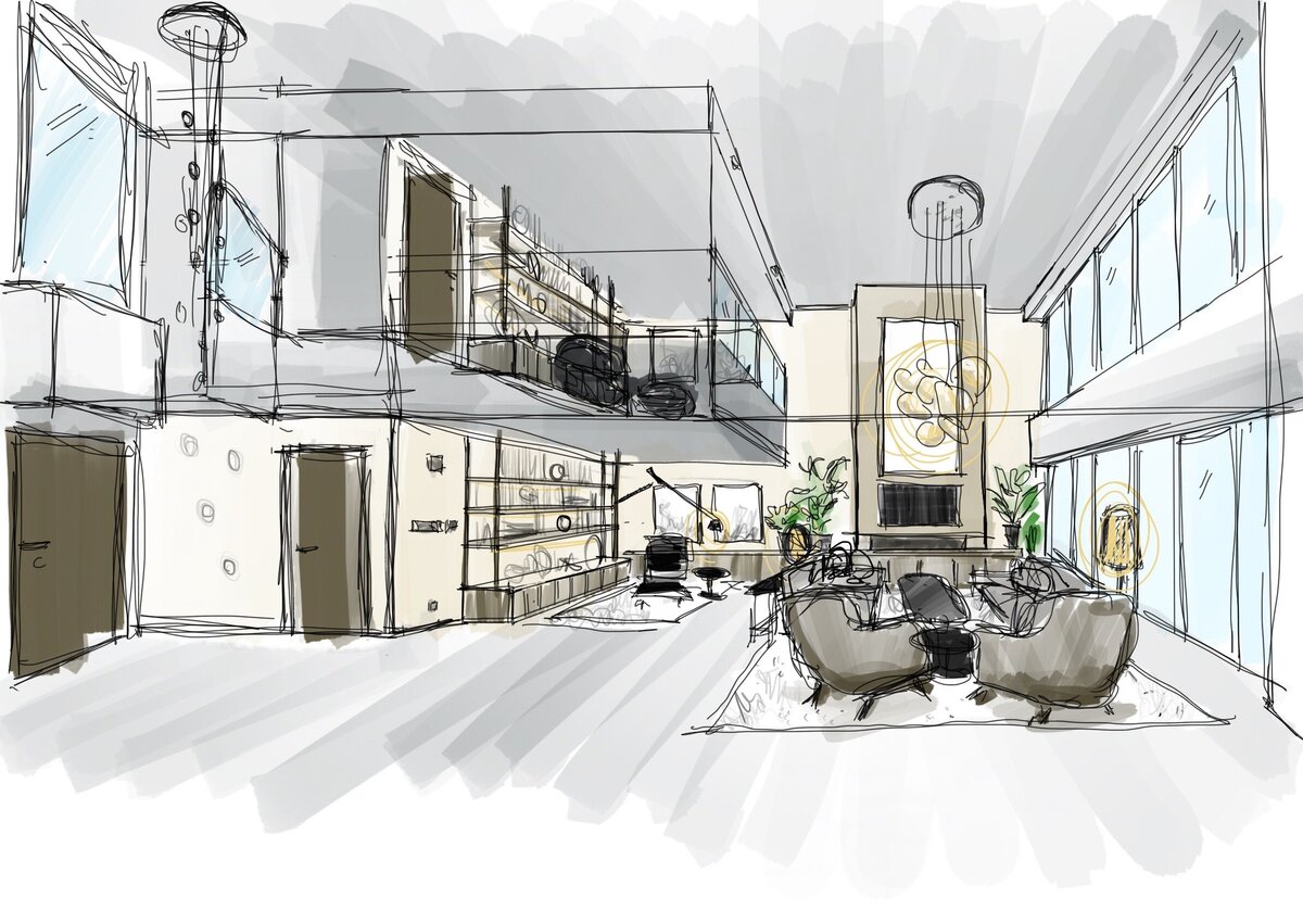 19001 403 Sky Villa Sketch 2