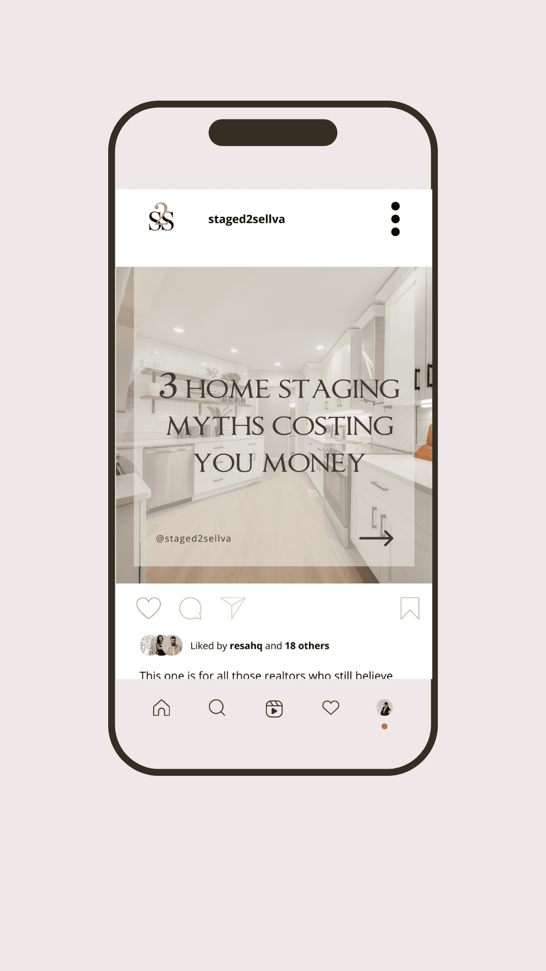 the social stager_instagram_portfolio_clever home staging marketing ideas