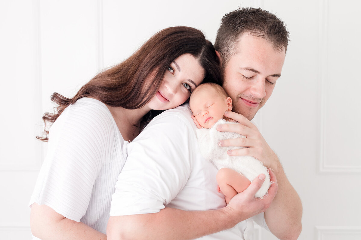 Light and Airy Edmonton Newborn Photographer