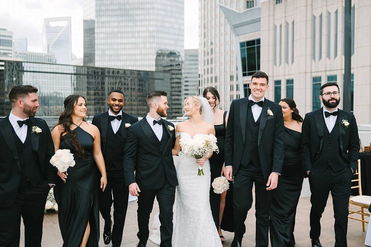 doubletree rooftop charlotte wedding photographer-14_jamie marie photography