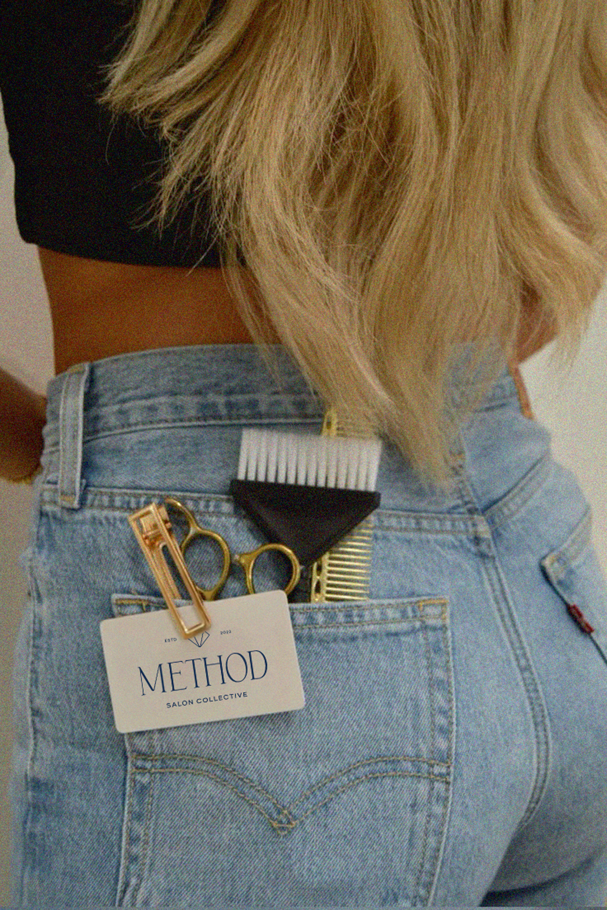 Method Salon logo, brand identity, and salon branding designed by Wildspark Creative. Michigan female-led salon receives cohesive branding that communicates premium hair care services and professionalism to attract and retain clients.

Wildspark Creative delivered professional salon branding for Method Salon in Grand Rapids. Logo design and visual identity reflect the female founder’s vision, style, and commitment to client experience, elevating the hair care business.