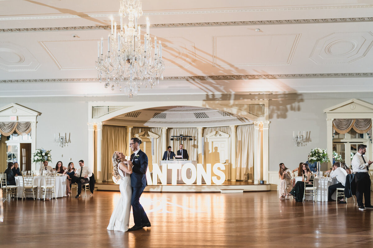 A TIMELESS ROMANTIC CLASSIC DUSTY BLUE BLACK TIE LOVETT HALL LUXURY WEDDING AT GREENFIELD VILLAGE IN DEARBORN MICHIGAN BY KARI DAWSON91