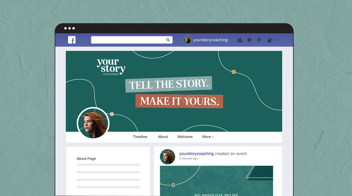 Facebook business page design and graphics