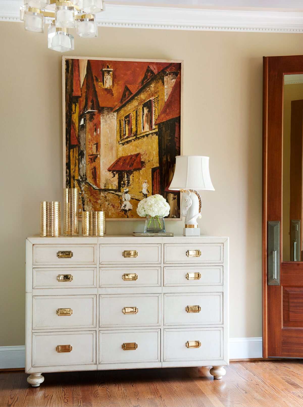 Transitional Suburban Haven | Greenville SC Interior Design by Panageries