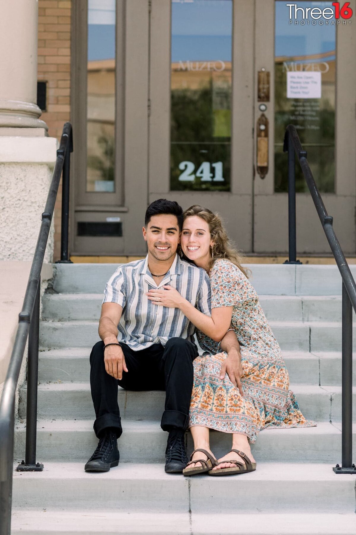 Anaheim Public Library Engagement Photography Orange County 04