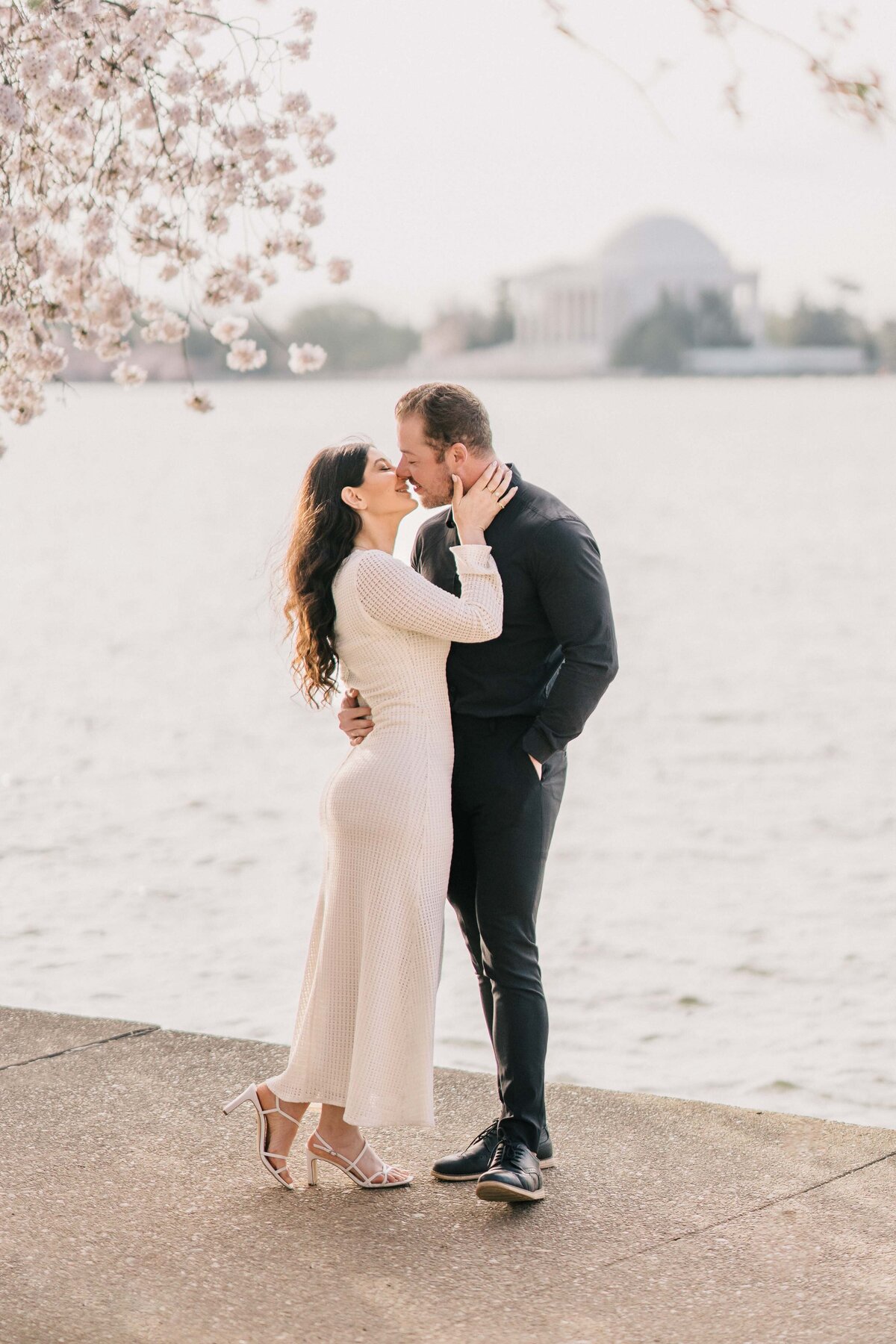 DC cherry blossom engagement by 