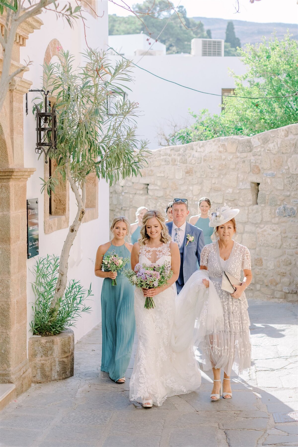 Garden style wedding in Lindos Rhodes (55)